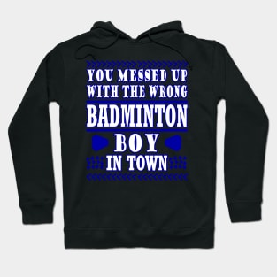 Badminton Badminton Racket Birdy Shuttlecock Hoodie